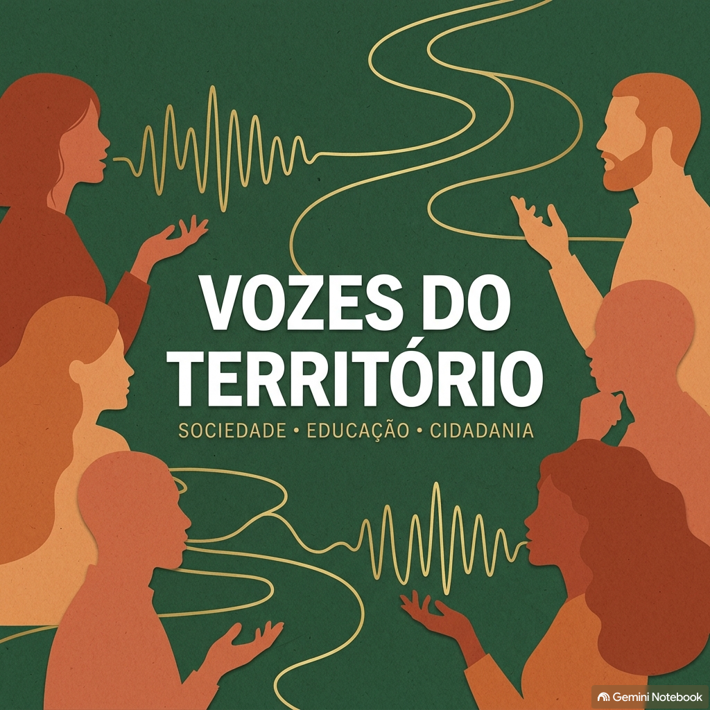 Capa do programa Vozes do Territorio